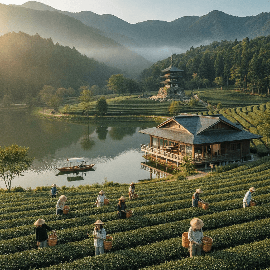 日本のユニークな茶旅スポット：飲むだけじゃない体験ガイド | CHAENNALE