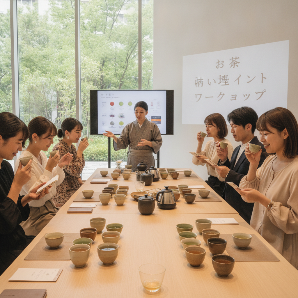 お茶 飲み比べ イベント ワークショップ完全攻略:日本茶文化の未来を共創する戦略的参加術